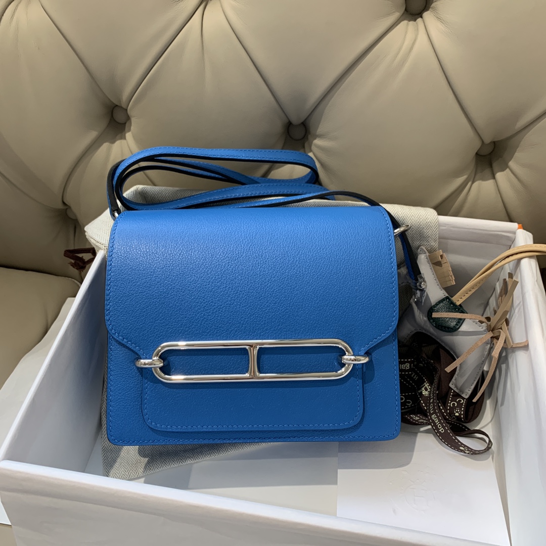 에르메스 룰리스18 블루로얄 은장 에버컬러